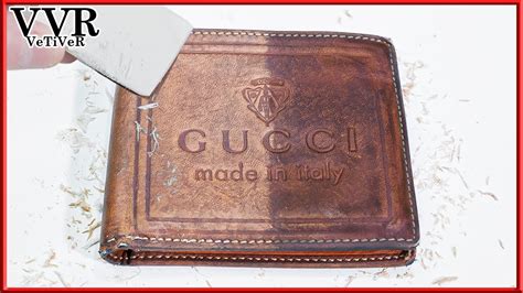 restore gucci wallet|Gucci wallet repair cost.